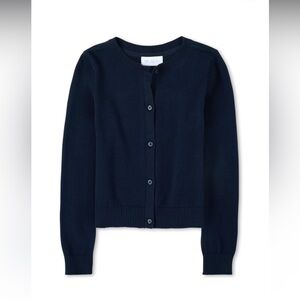 The Children’s Place Girls Cardigan - Tidal- Navy Blue